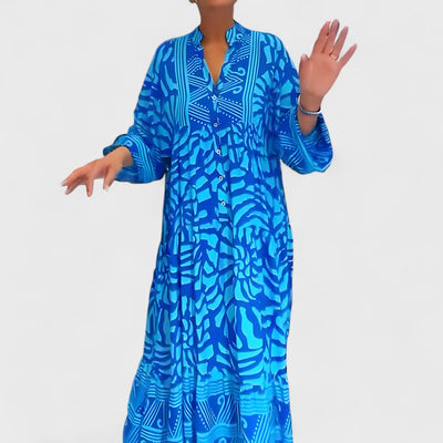 Ava – Kleid mit künstlerischem Druck