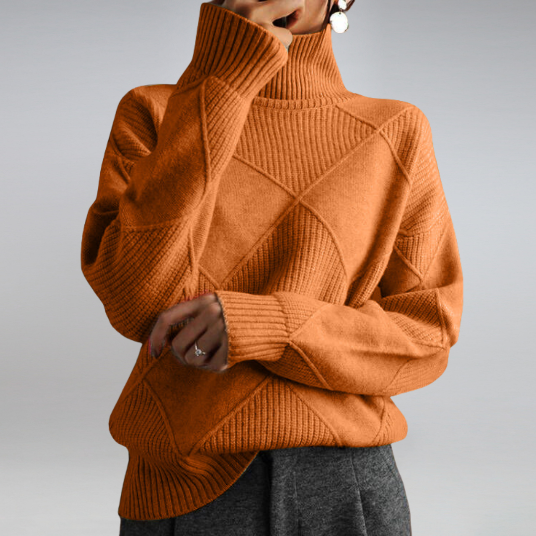 Darcy - Oversize Rollkragenpullover