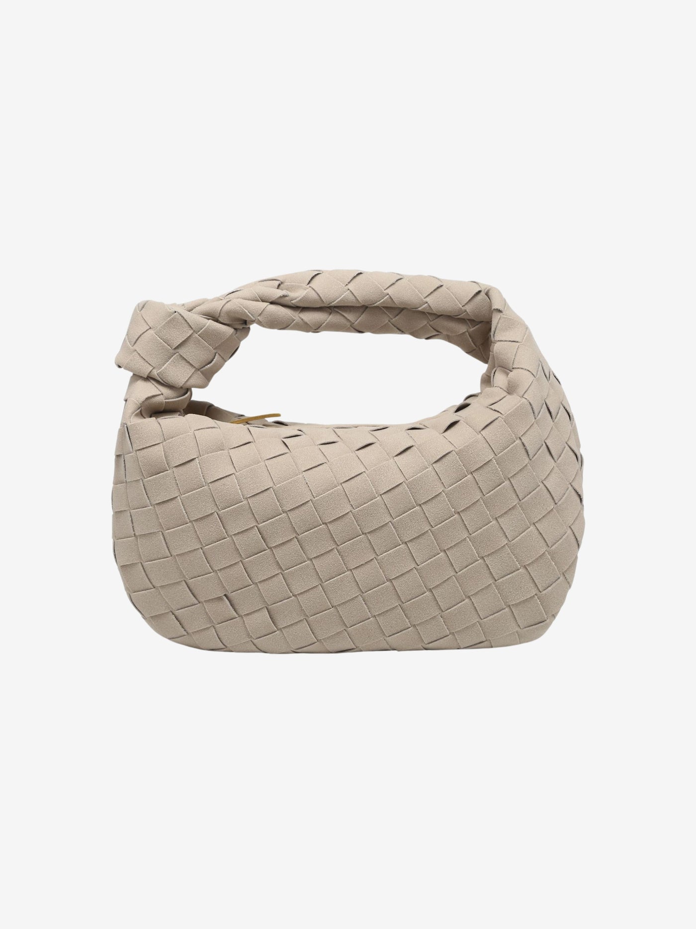 Renee | Mini-Tasche aus weichem, geflochtenem Wildleder