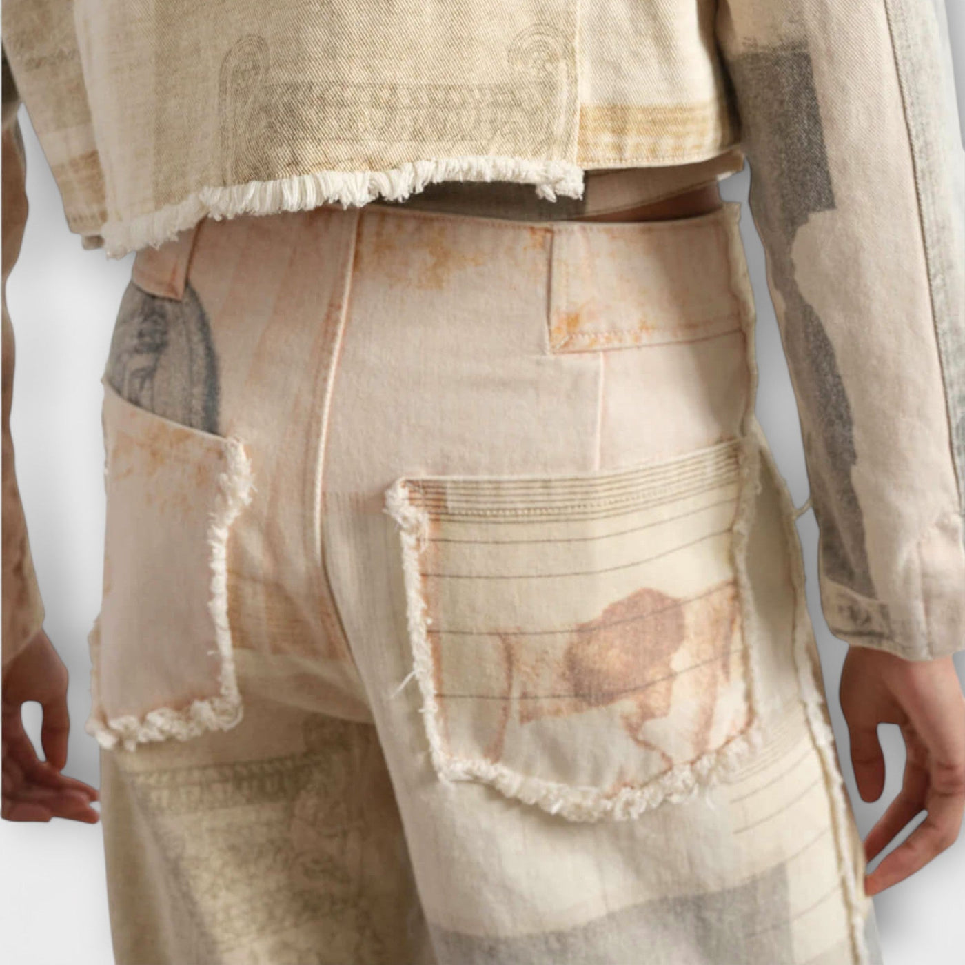 Rhea – Jeans mit weitem Bein und einem Hauch von Vintage