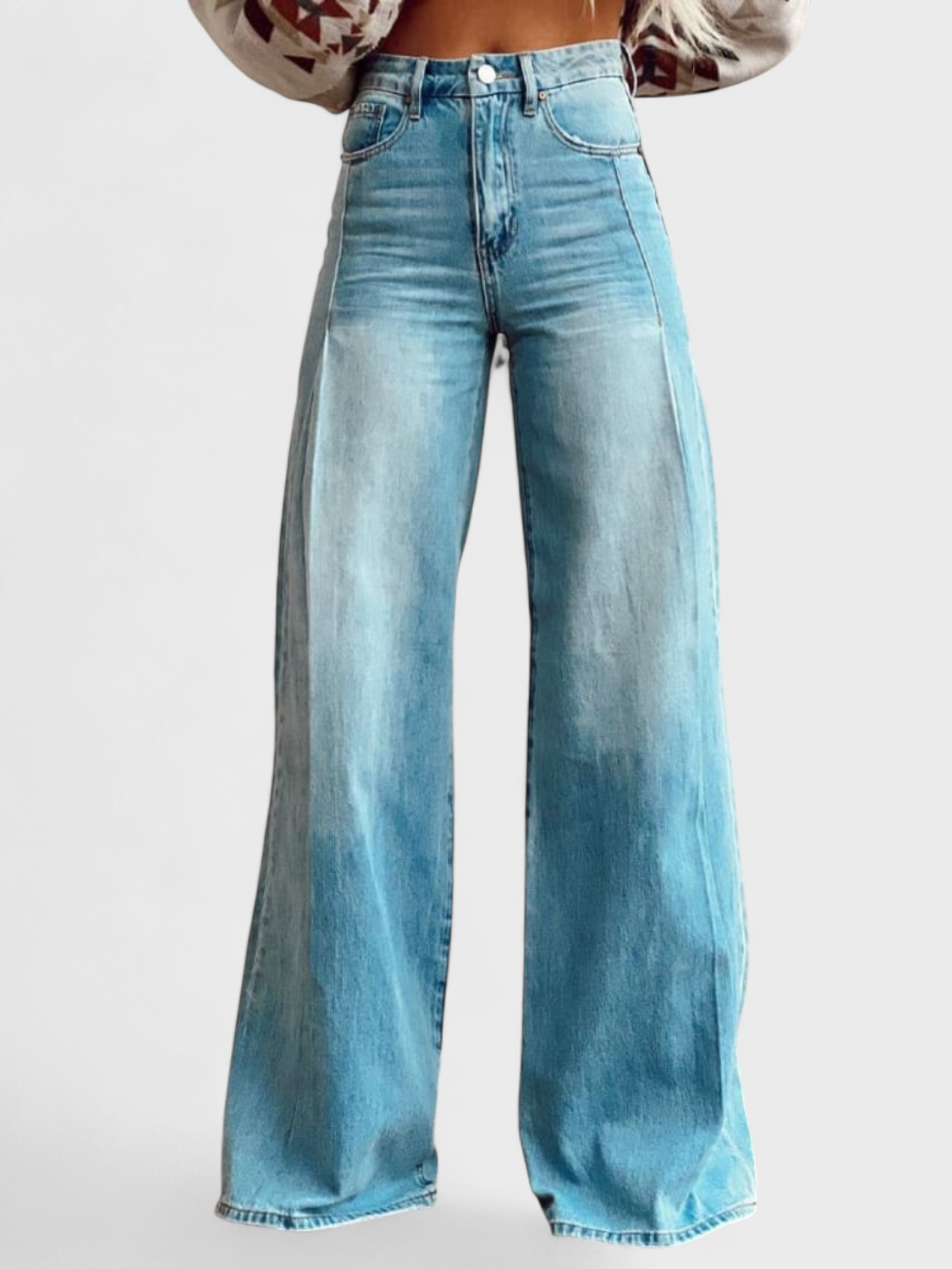 Avery - Elegante, weite Casual-Hosen