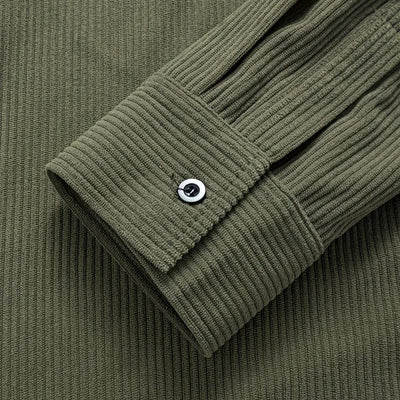 Cardigan aus Rippvelours