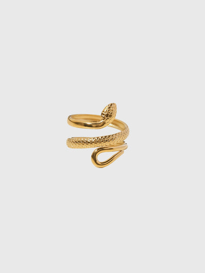 Aubrey | Verstellbarer Ring in Schlangenform