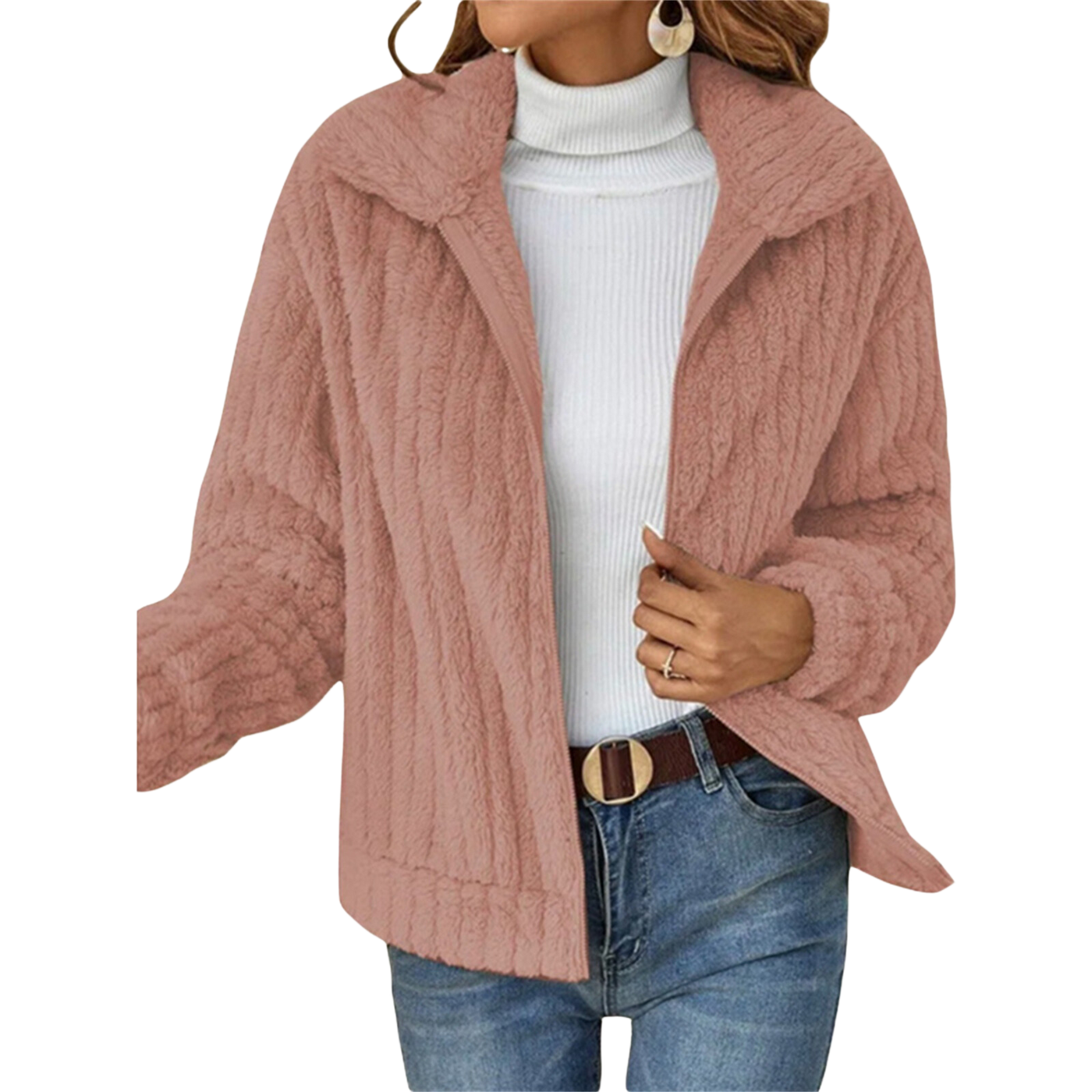 Isabella™ Bequeme Winter-Fleecejacke