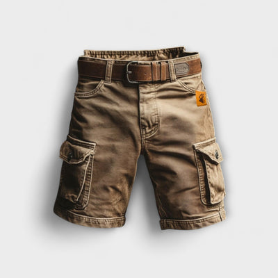Retro Ripstop Cargo-Hosen