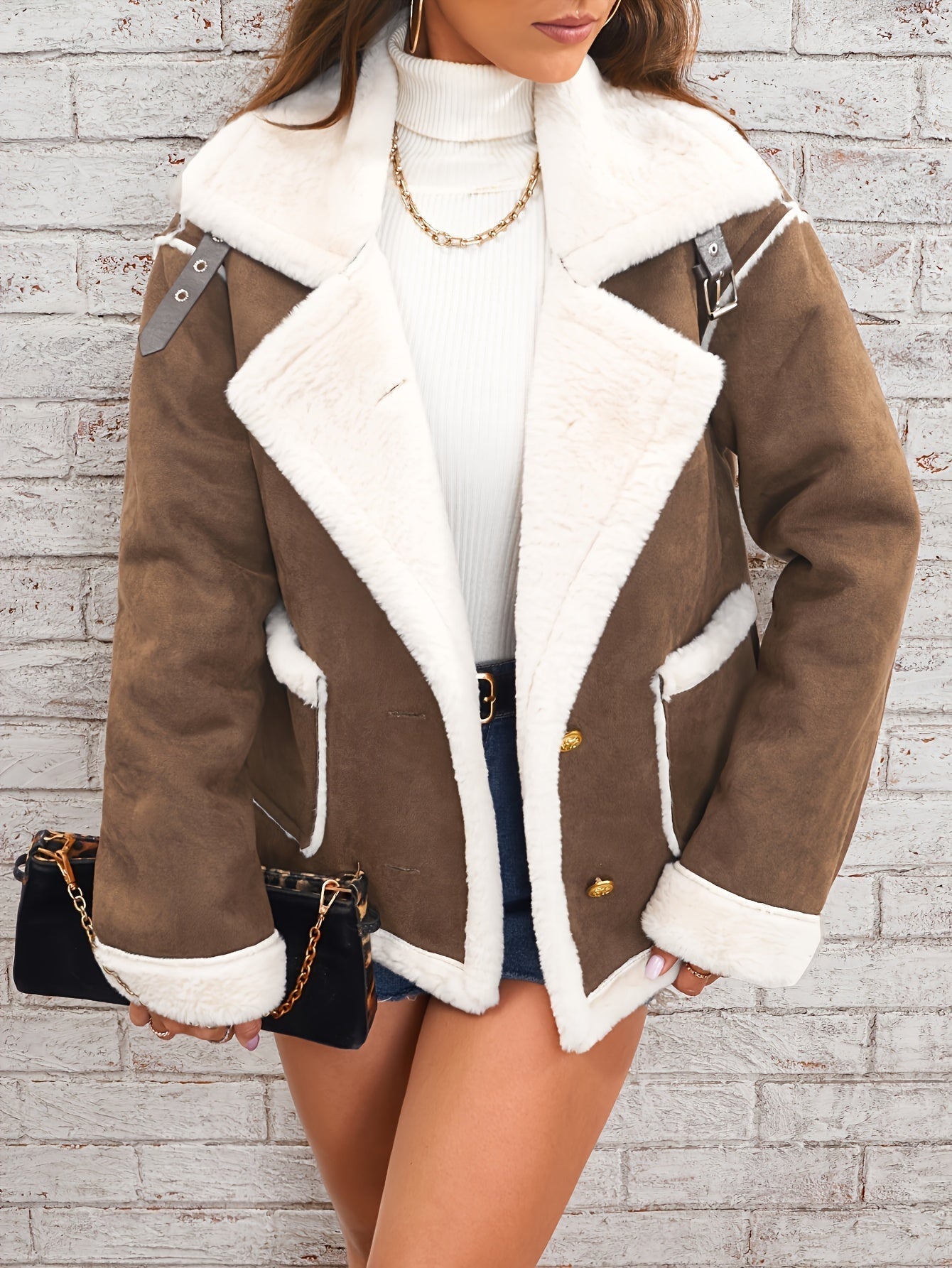 Isabella™ Winterjacke mit Kunstfellfutter