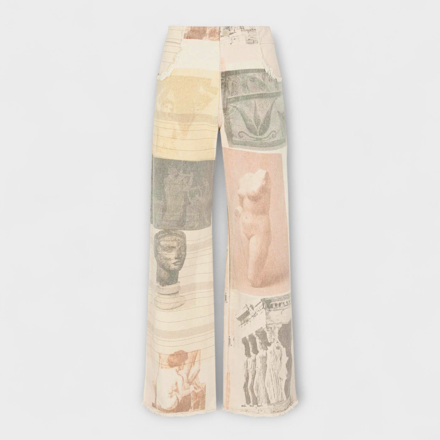 Rhea – Jeans mit weitem Bein und einem Hauch von Vintage
