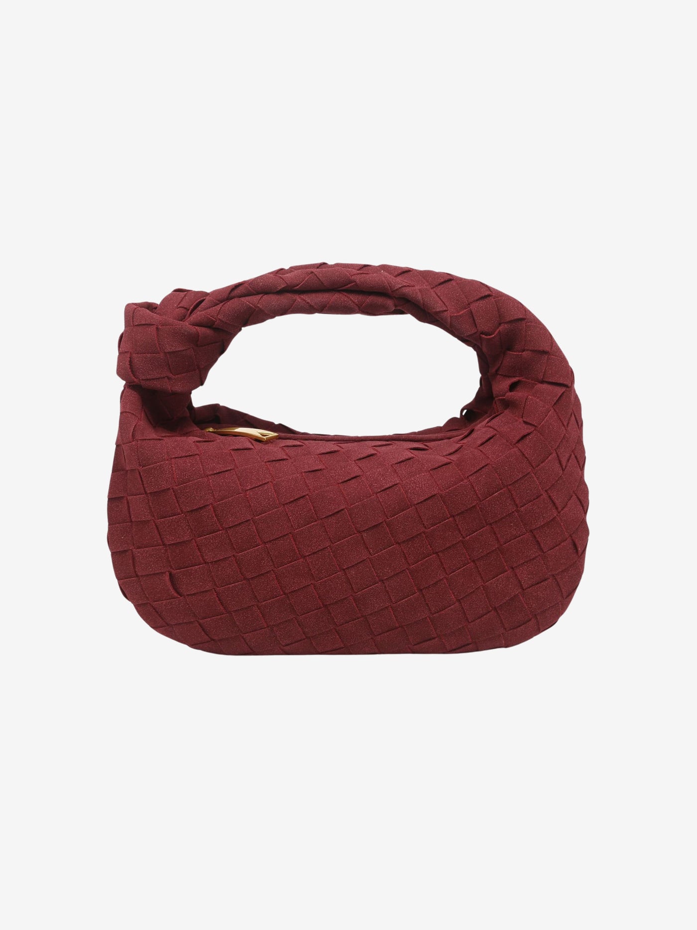 Renee | Mini-Tasche aus weichem, geflochtenem Wildleder