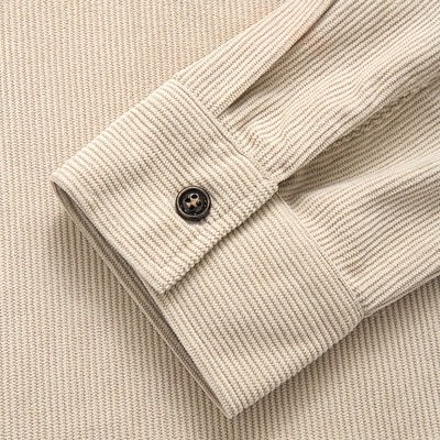Cardigan aus Rippvelours