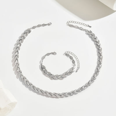 Olivia - Elegantes Glasfischschwanz-Set mit Strass
