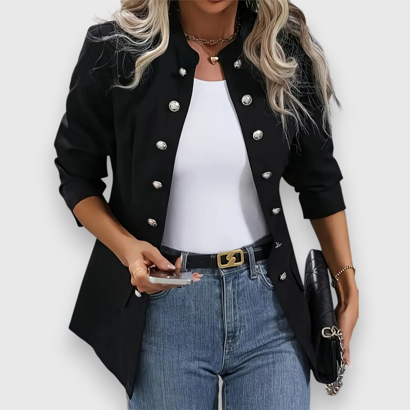 Piala – Blazer mit klassischen Knöpfen
