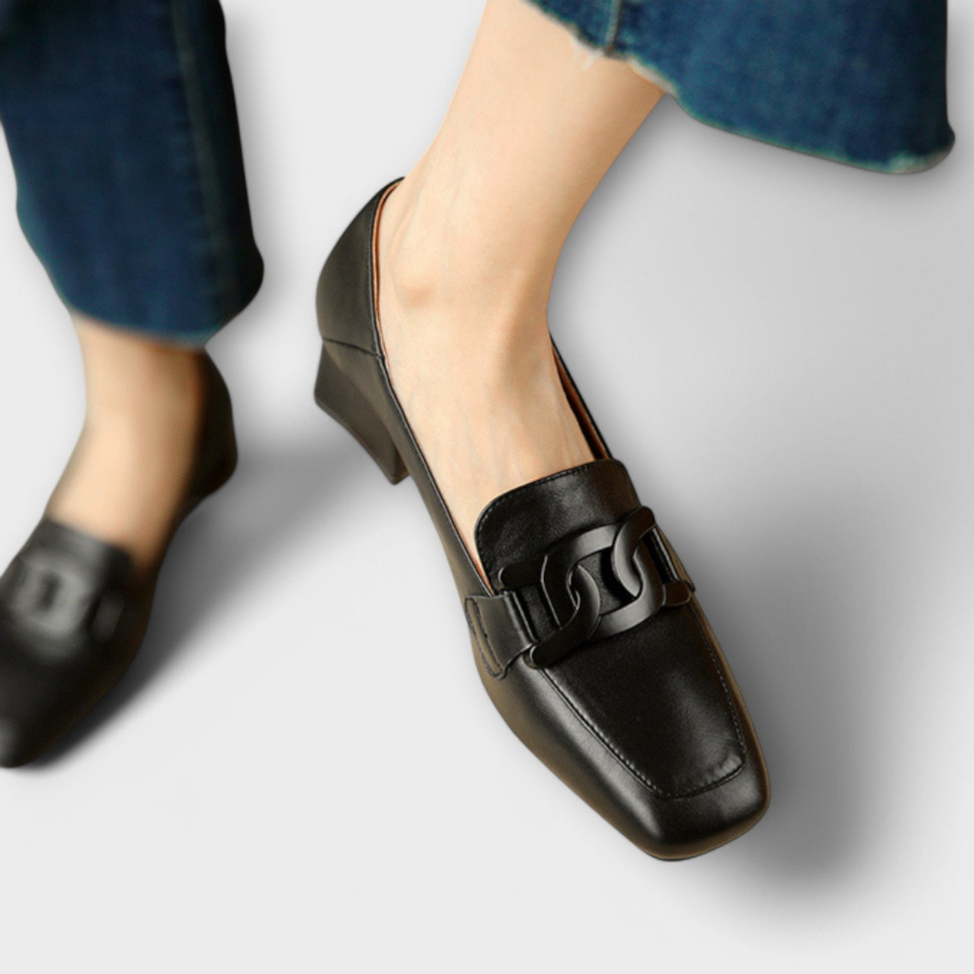 Monika™ | Elegante Mokassins mit Absatz