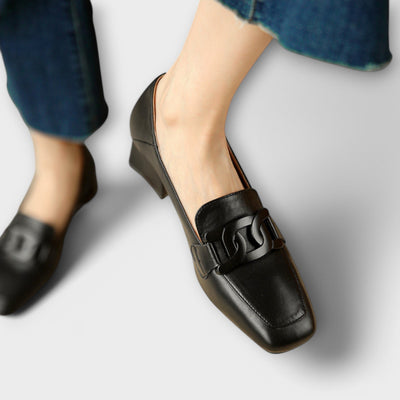 Monika™ | Elegante Mokassins mit Absatz