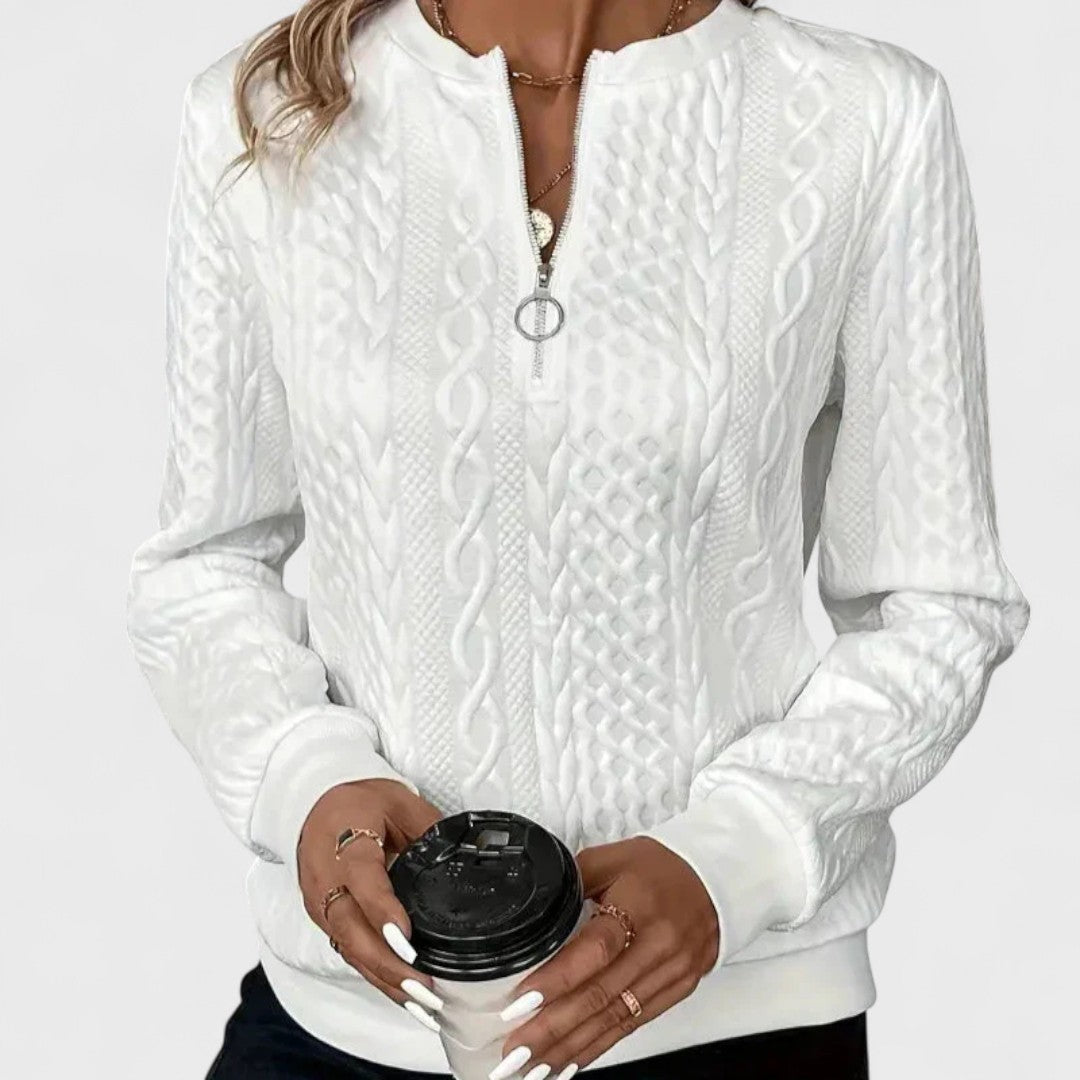 Mila - Vielseitiger Herbstpullover