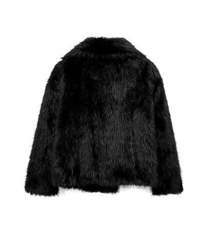 FIORA - Pufferjacke mit Pelz-Effekt
