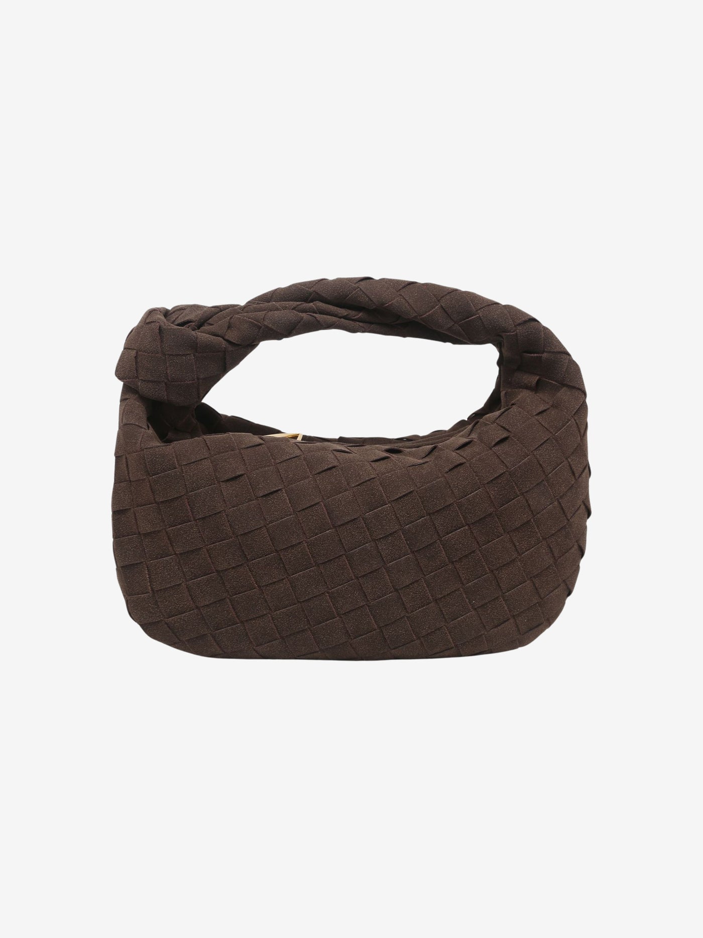 Renee | Mini-Tasche aus weichem, geflochtenem Wildleder