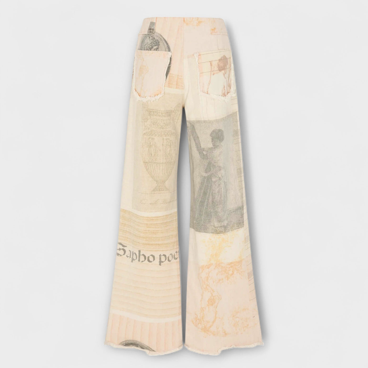 Rhea – Jeans mit weitem Bein und einem Hauch von Vintage
