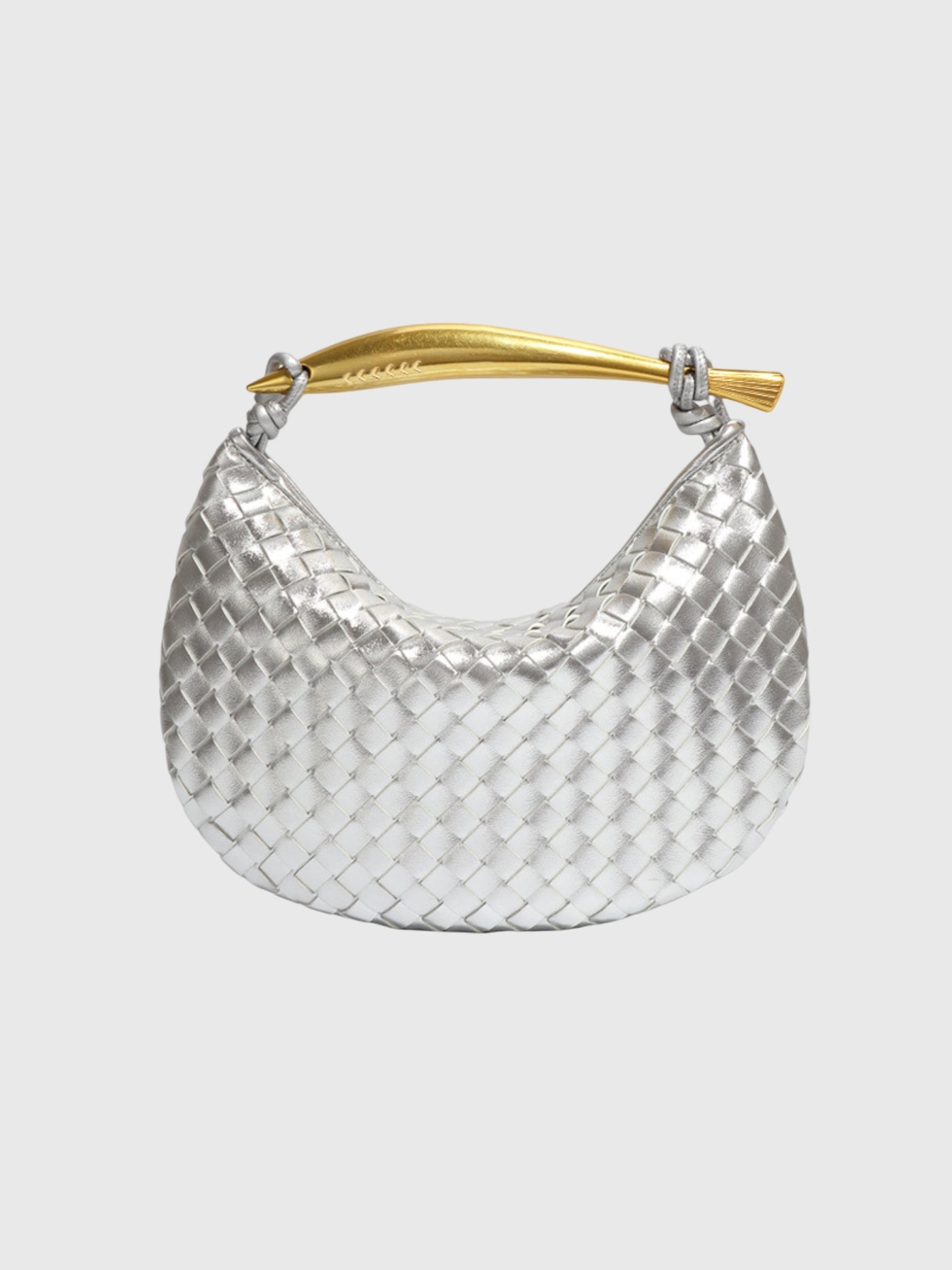 Bianca | Strukturierte Luxe Geflochtene Tasche