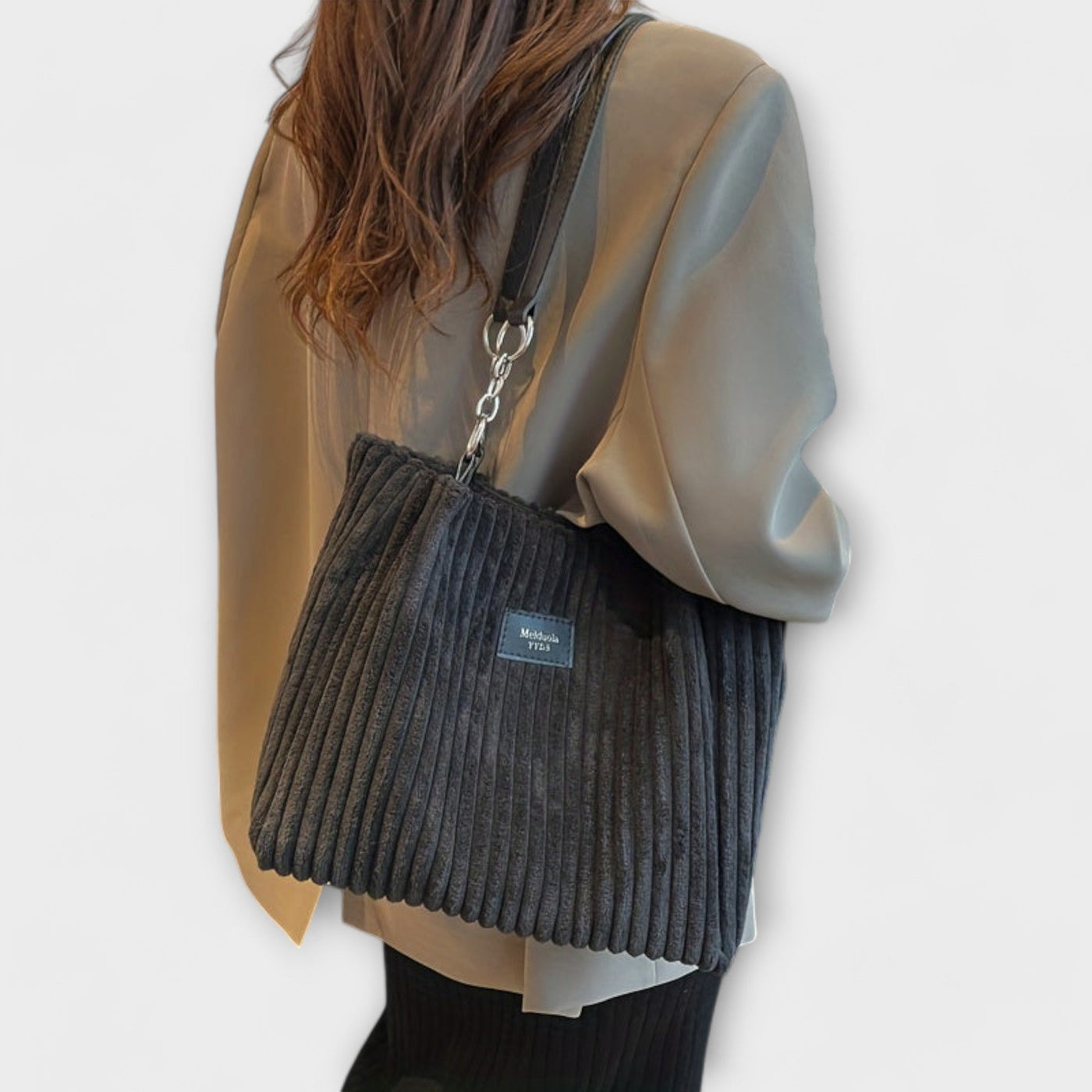 Gianna Boutique - Schultertasche aus weichem Cord