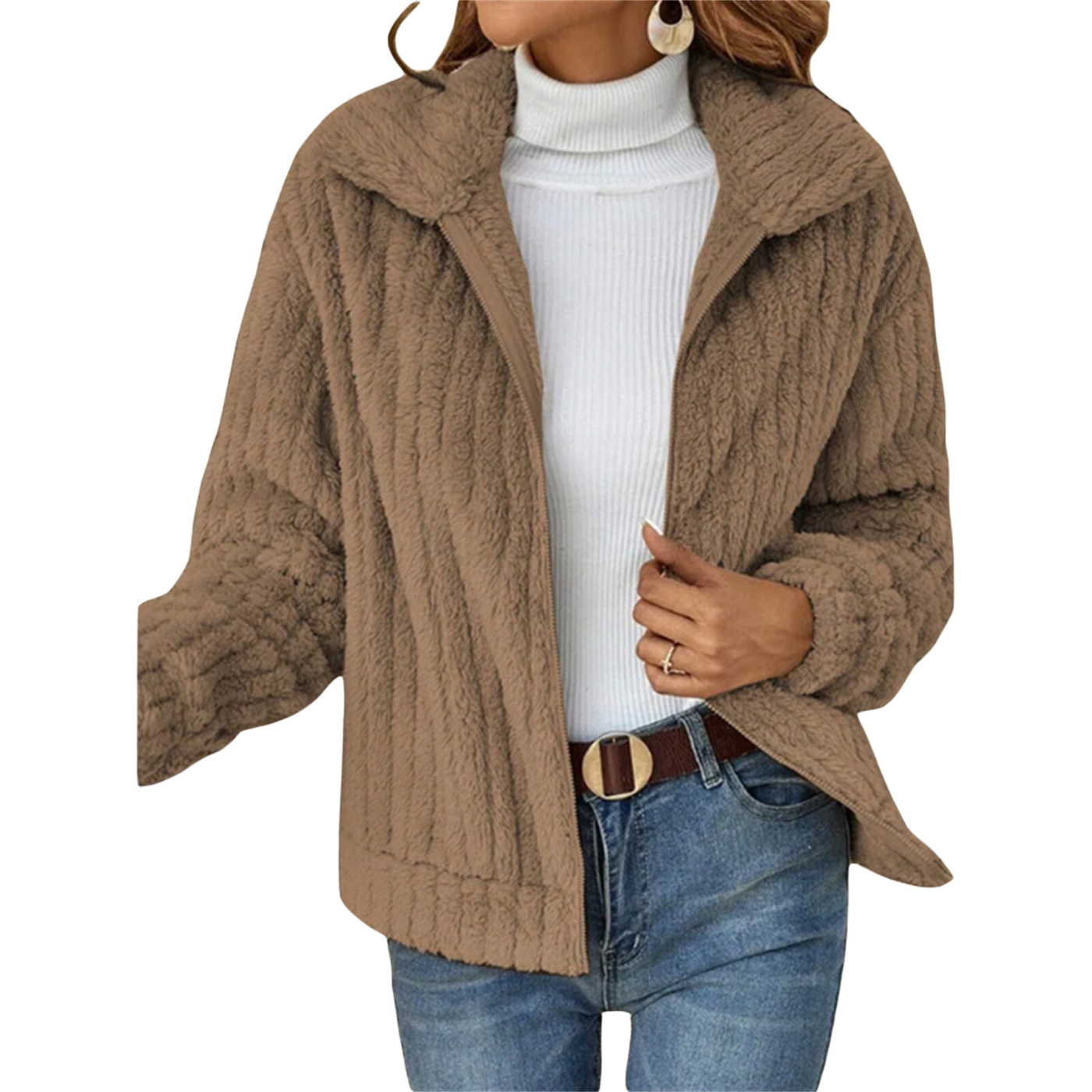 Isabella™ Bequeme Winter-Fleecejacke