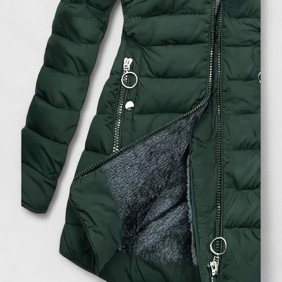 Lora - Leichte und warme Jacke in mittlerer Länge