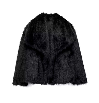FIORA - Pufferjacke mit Pelz-Effekt