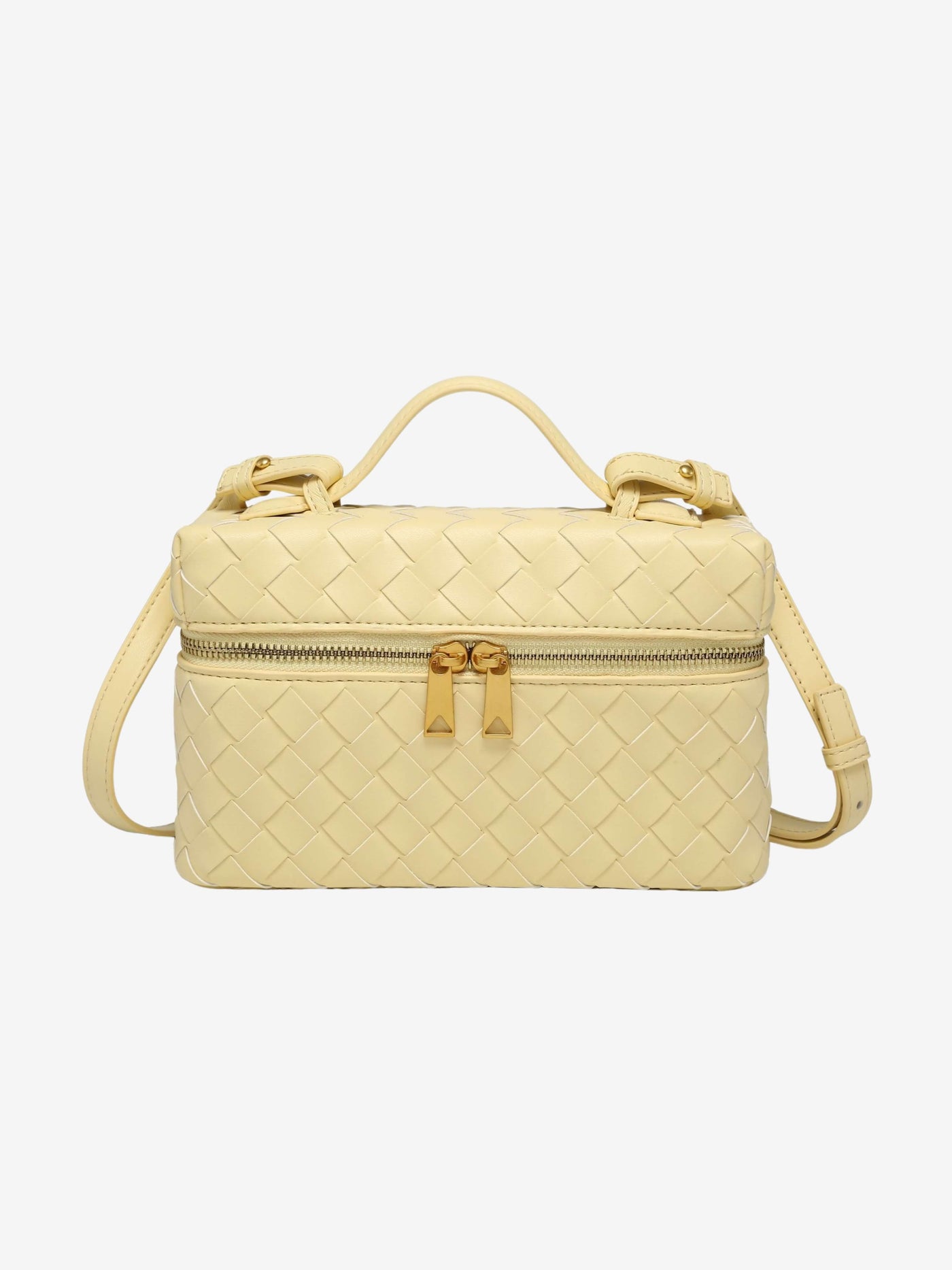Juliette | Strukturierte Glänzende Woven Tasche