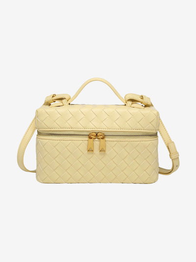 Juliette | Strukturierte Glänzende Woven Tasche