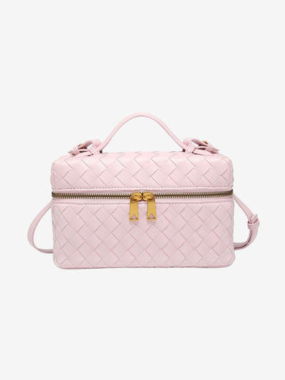 Juliette | Strukturierte Glänzende Woven Tasche