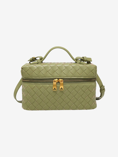 Juliette | Strukturierte Glänzende Woven Tasche