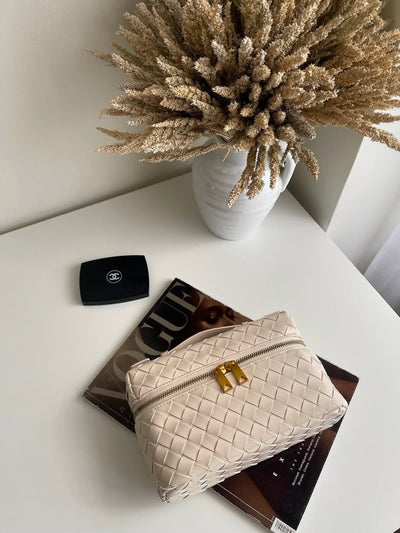 Juliette | Strukturierte Glänzende Woven Tasche