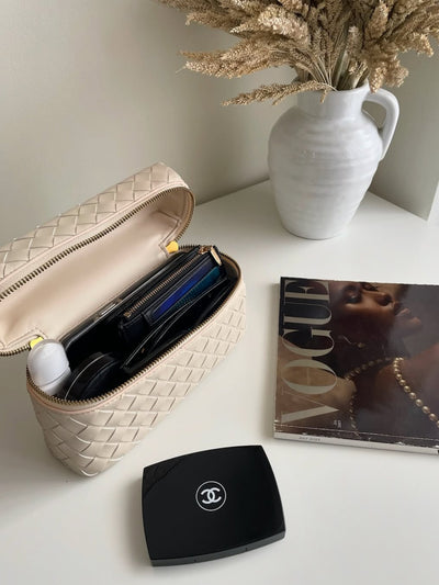 Juliette | Strukturierte Glänzende Woven Tasche