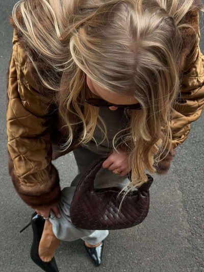 Sienna | Kleine Tasche mit Geflochtenem Griff