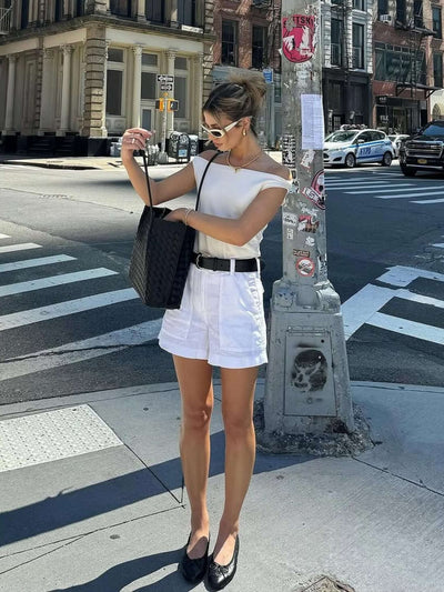 Lila | Woven Tote Tasche für den Tag
