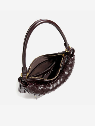 Sarah | Umwandelbare Woven Schultertasche