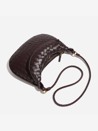 Sarah | Umwandelbare Woven Schultertasche