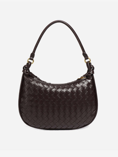Sarah | Umwandelbare Woven Schultertasche