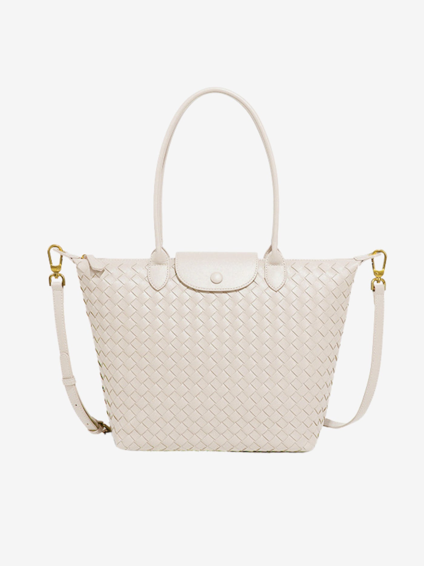 Isabelle | Geräumige, Geflochtene Tote Tasche für Jeden Tag