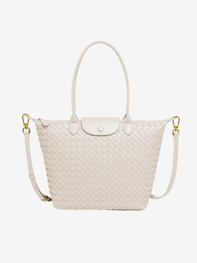 Isabelle | Geräumige, Geflochtene Tote Tasche für Jeden Tag