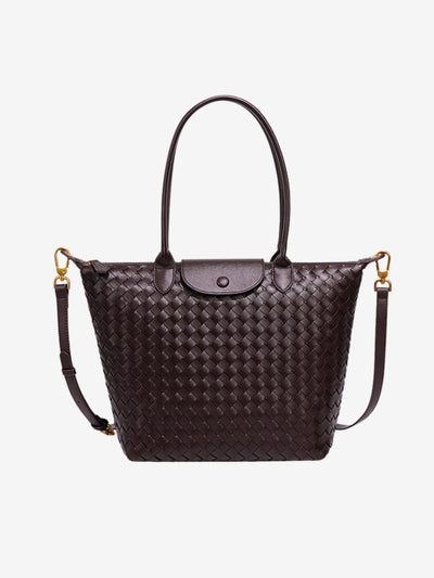 Isabelle | Geräumige, Geflochtene Tote Tasche für Jeden Tag