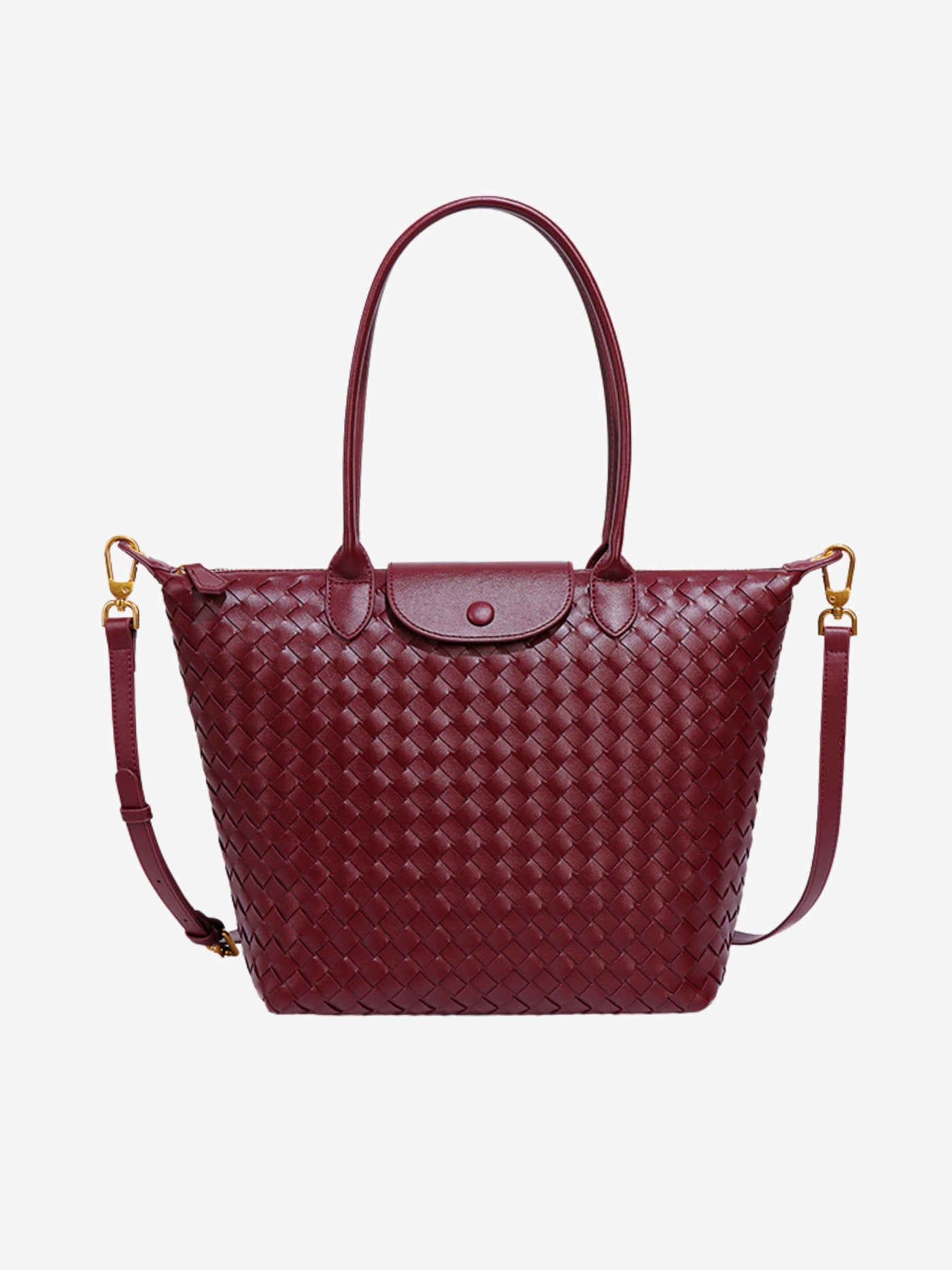 Isabelle | Geräumige, Geflochtene Tote Tasche für Jeden Tag