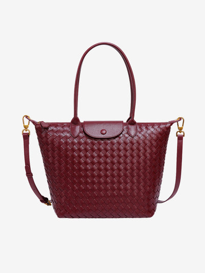 Isabelle | Geräumige, Geflochtene Tote Tasche für Jeden Tag
