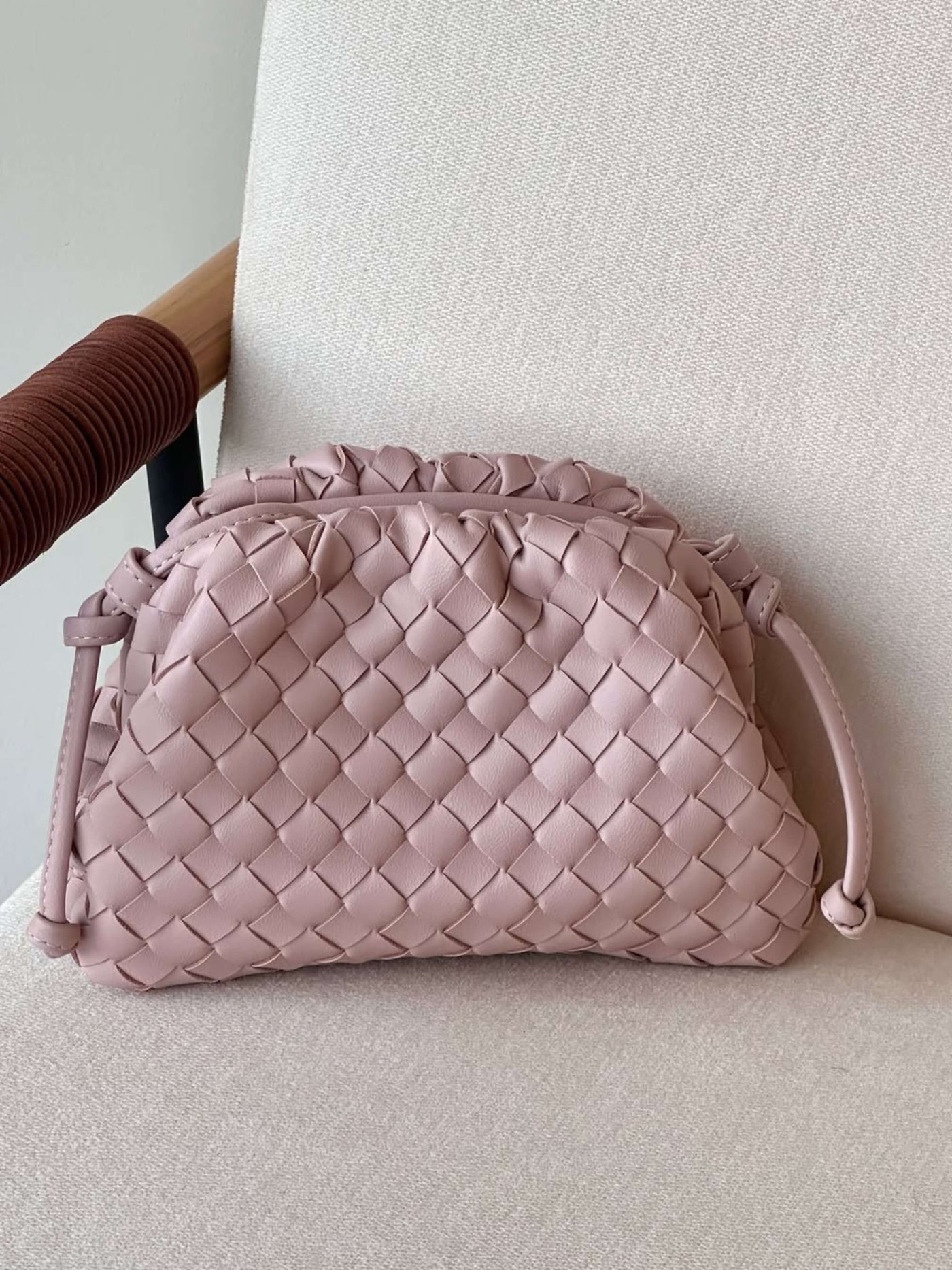 Heleina | Elegante geflochtene Umhängetasche