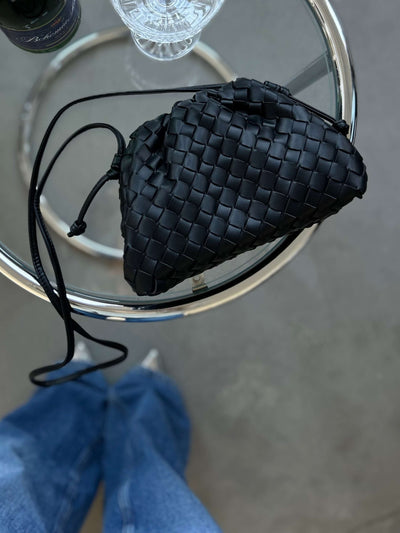 Heleina | Elegante geflochtene Umhängetasche