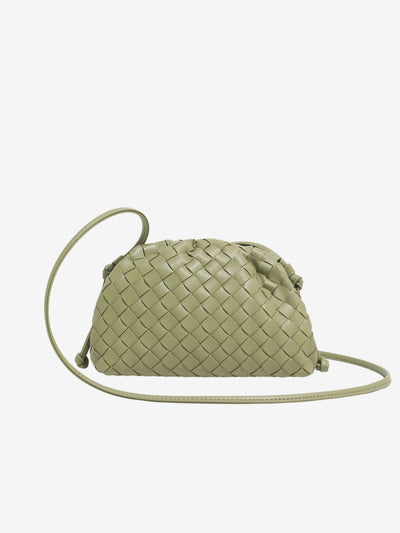 Heleina | Elegante geflochtene Umhängetasche