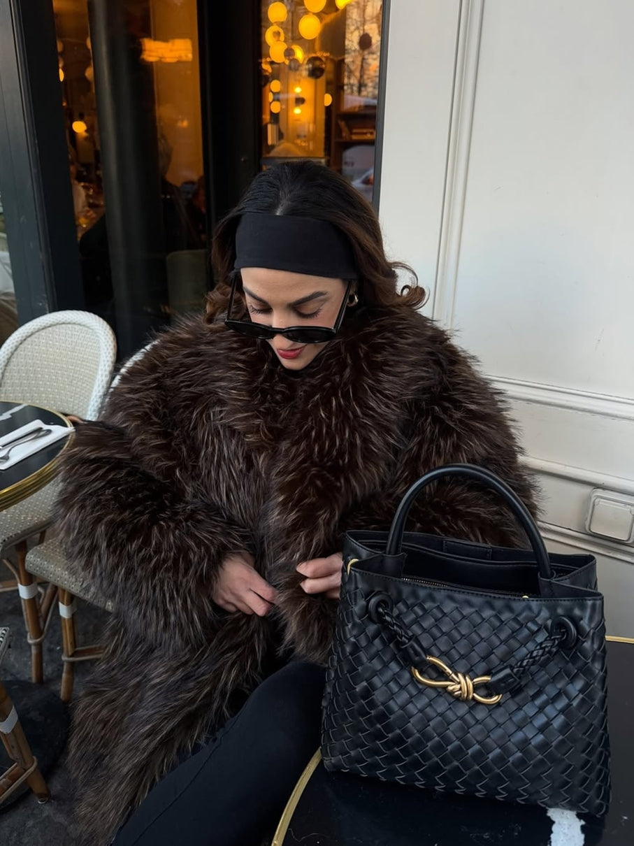 Eloise | Woven Kompakte Texturierte Tasche