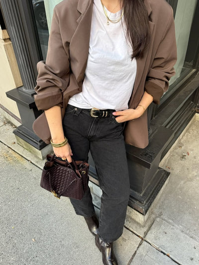 Eloise | Woven Kompakte Texturierte Tasche
