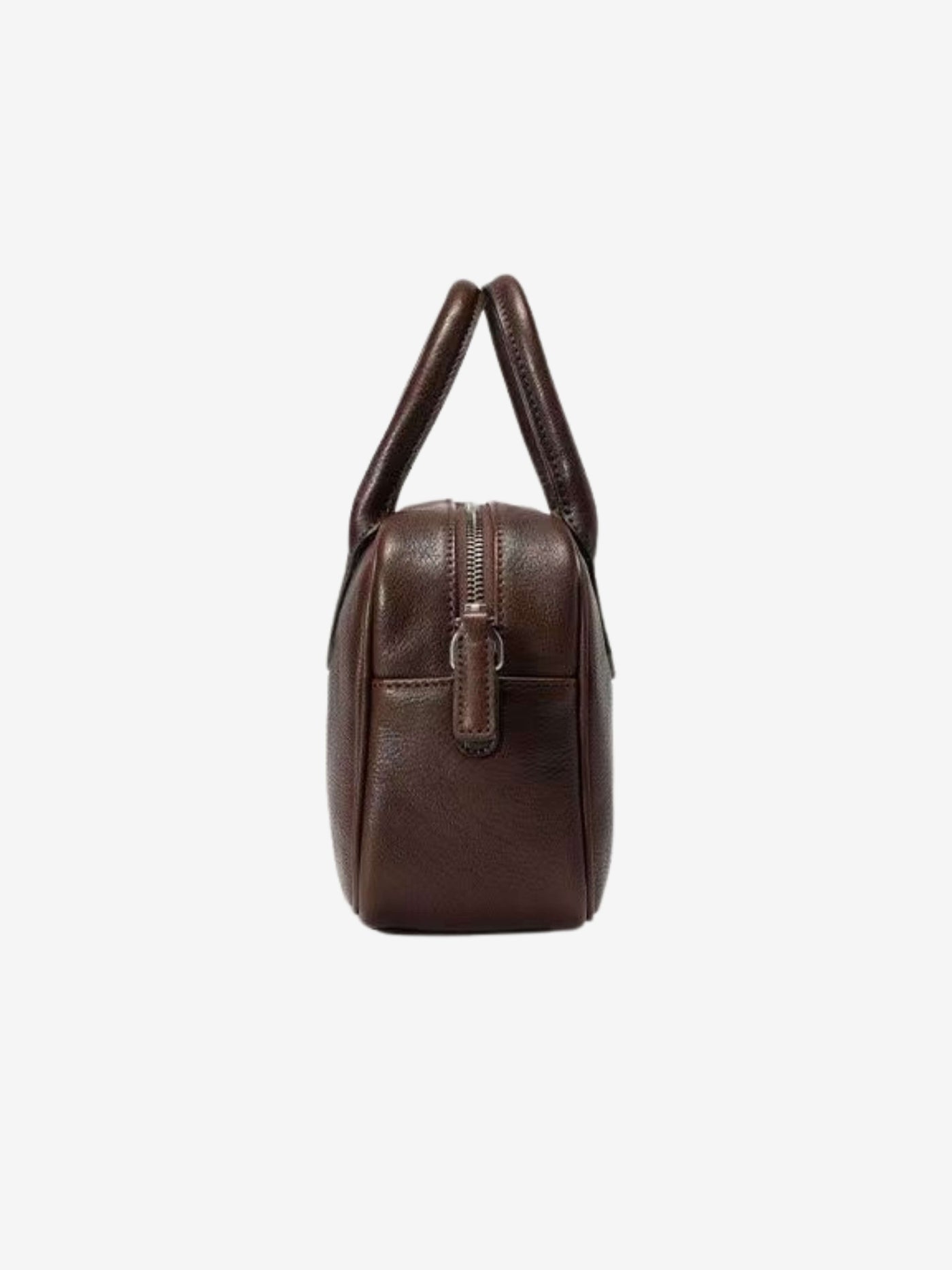 Eliza | Quadratische Tasche mit glänzendem Reißverschluss