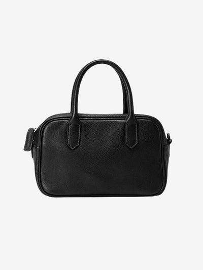 Eliza | Quadratische Tasche mit glänzendem Reißverschluss