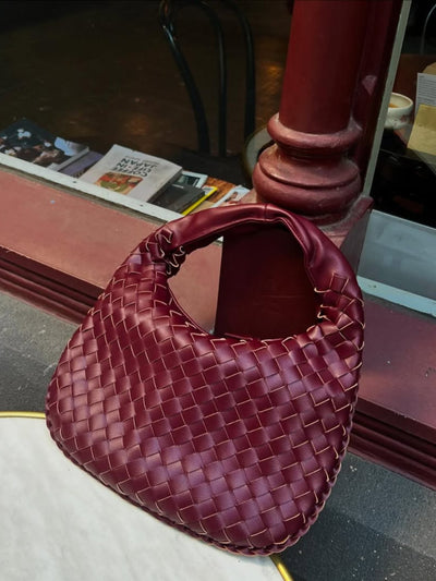 Elisha | Weiche, Geflochtene Schultertasche für Jeden Tag
